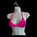 Pink bikini top