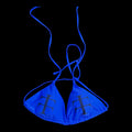 Royal blue bikini top