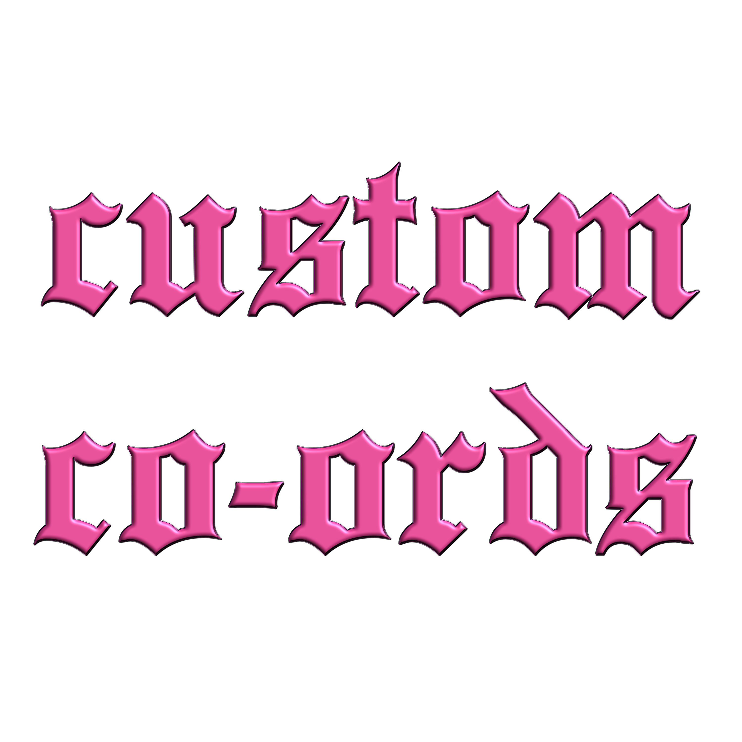 Custom Co-Ord set